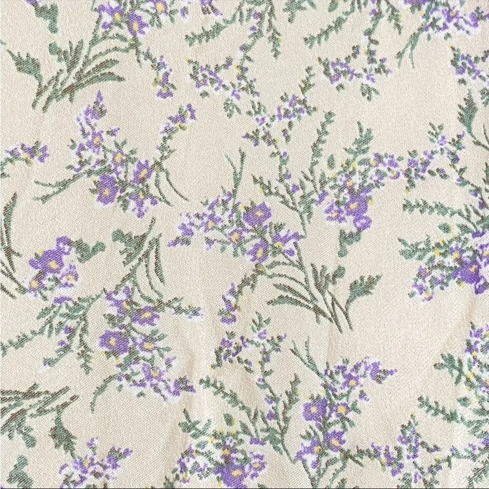 Oak and Fort Midi Floral Dress - Picture 12 of 12